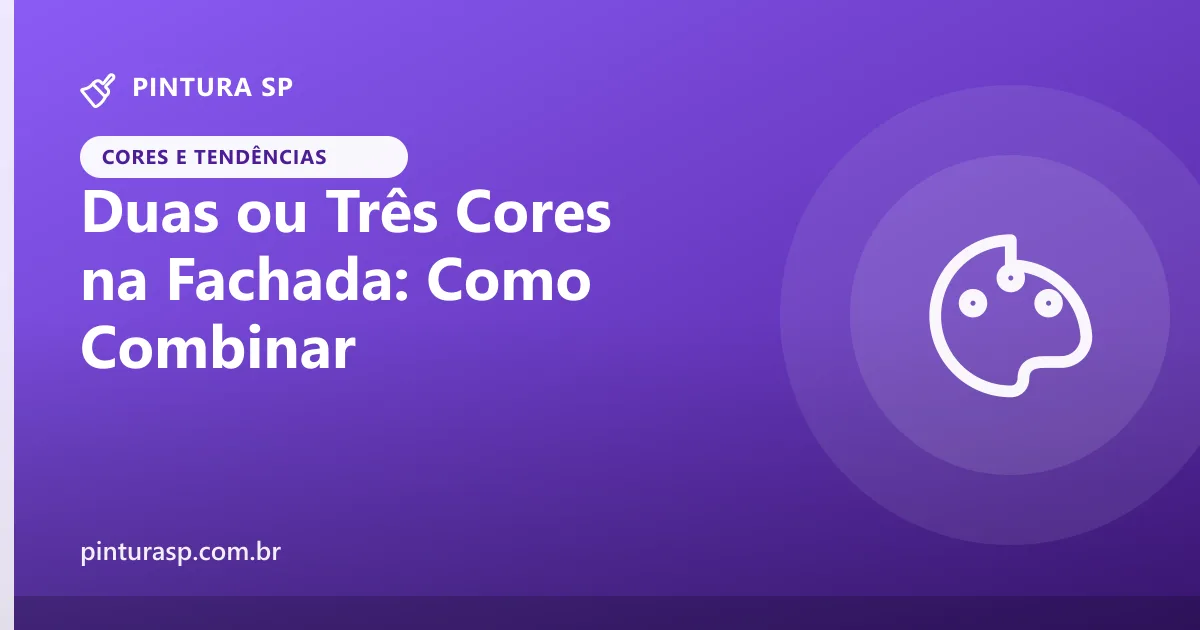 Duas ou Três Cores na Fachada do Prédio: Como Combinar