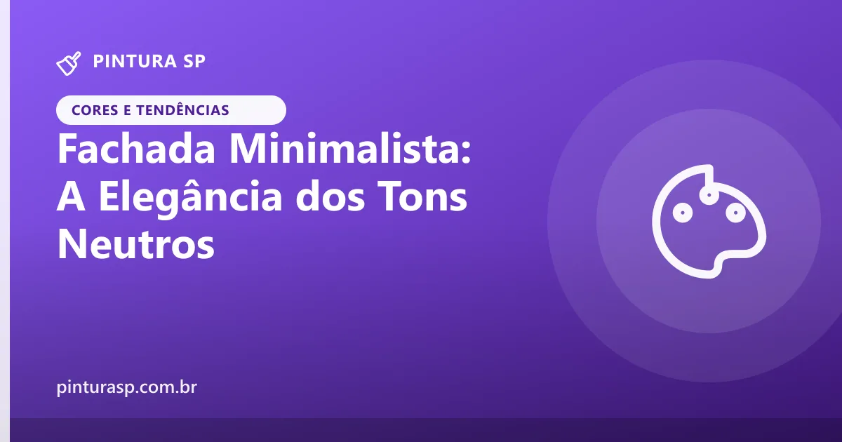 Fachada Minimalista de Prédio: A Elegância dos Tons Neutros