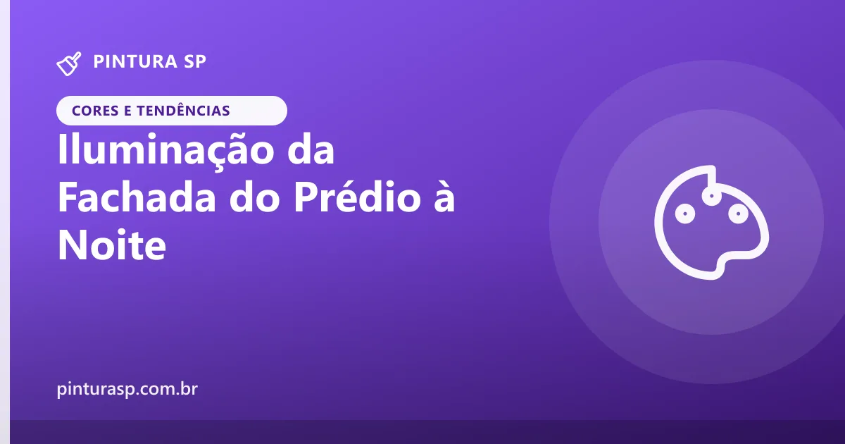 Iluminação da Fachada do Prédio à Noite: Valorização e Segurança