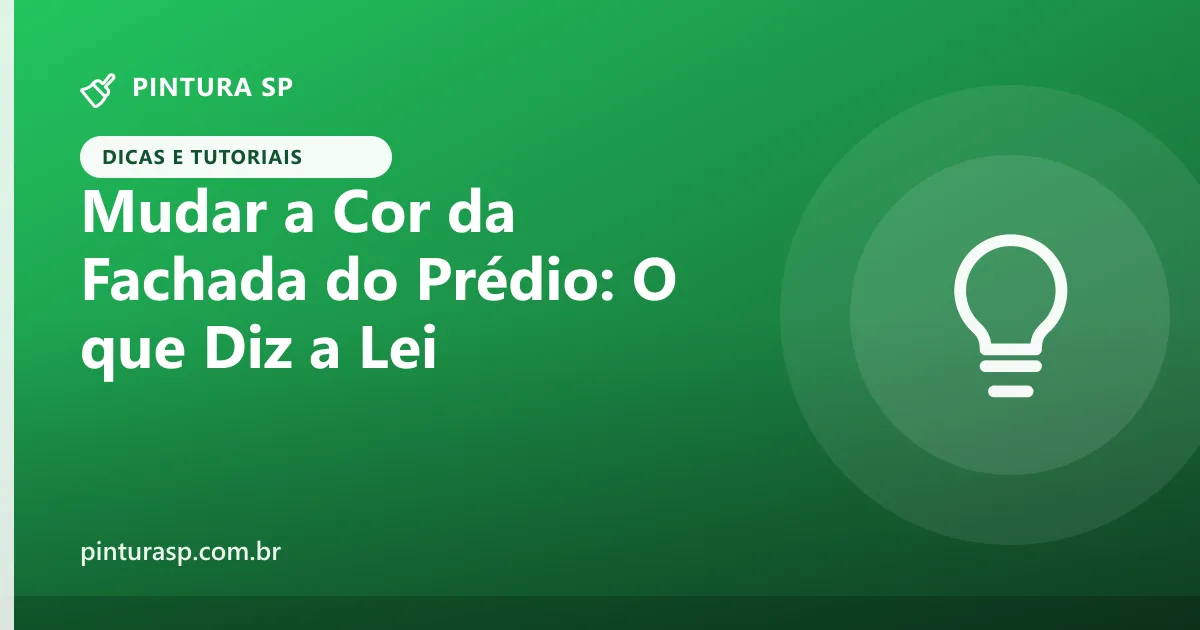 Mudar a cor da fachada do prédio: o que diz a lei e como aprovar a mudança