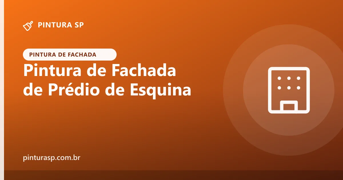 Pintura de Fachada de Prédio de Esquina: Duas Faces à Mostra