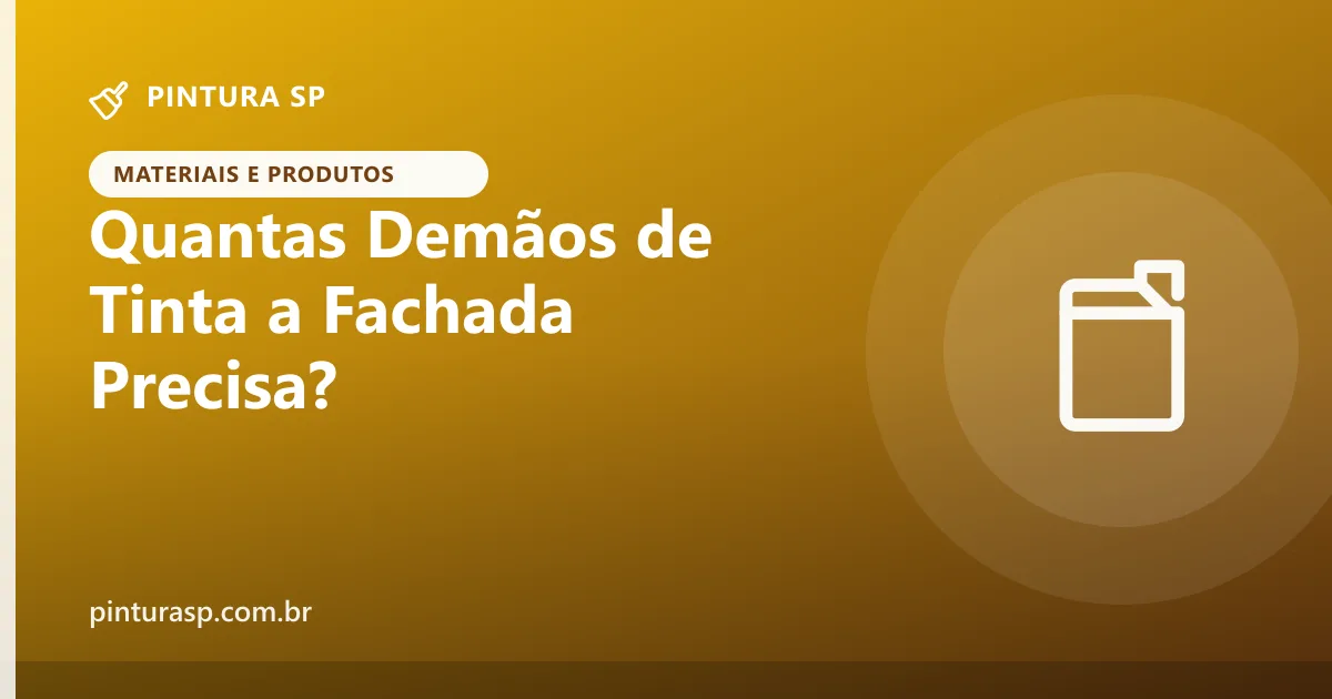 Quantas Demãos de Tinta a Fachada Precisa?