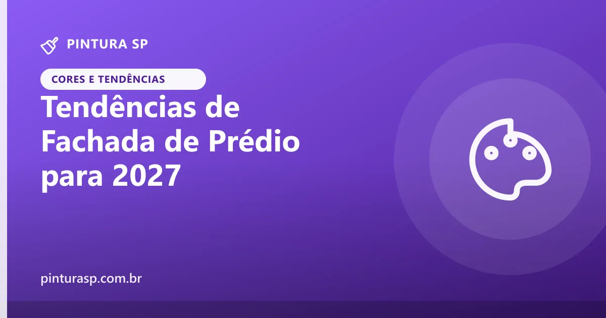Tendências de Fachada de Prédio para 2027