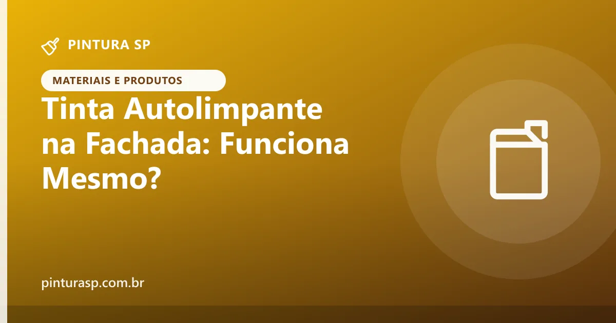 Tinta autolimpante e fotocatalítica na fachada: como funciona, o que esperar e quando vale a pena