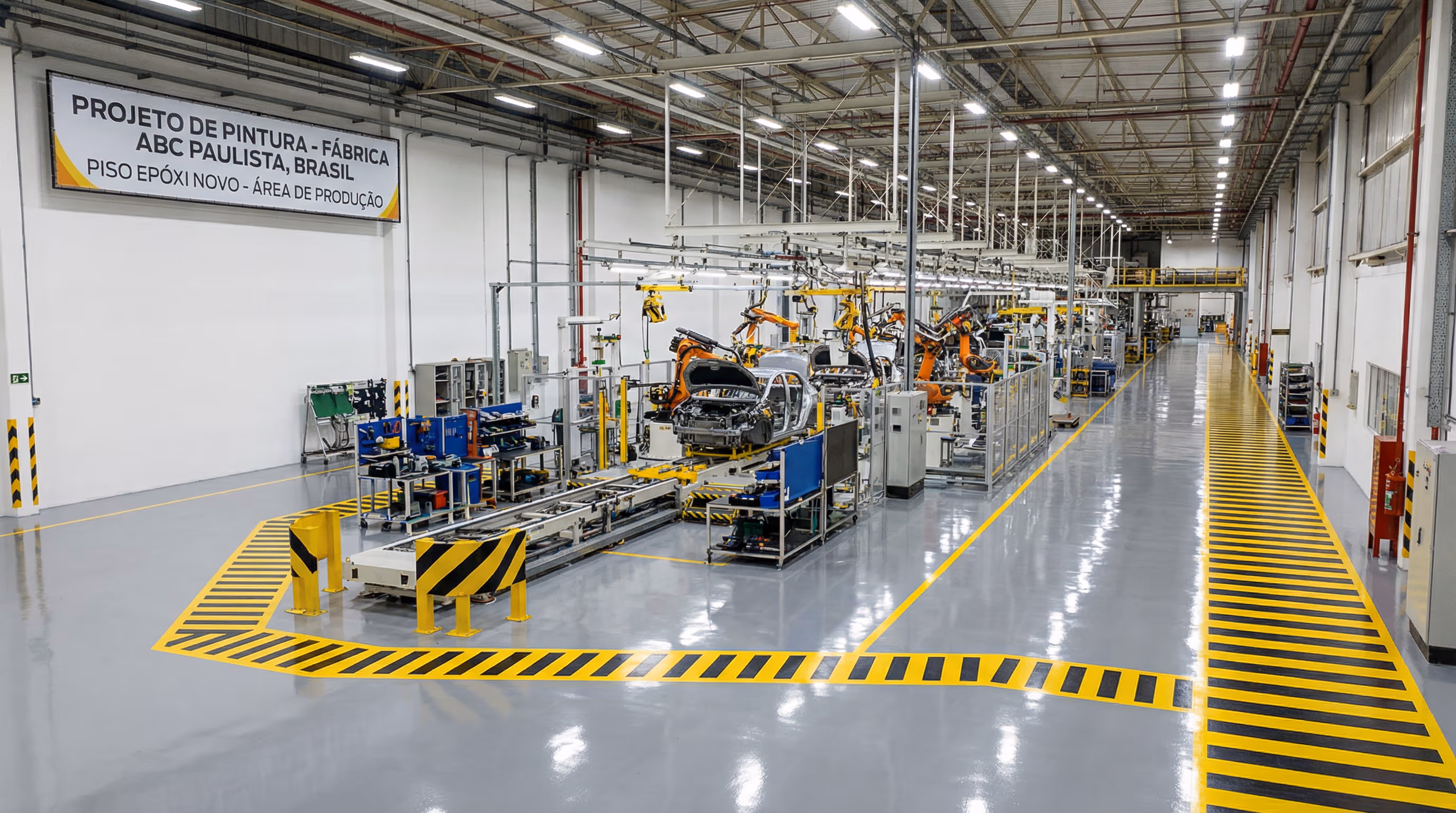 Pintura de Fábrica Automotiva no ABC Paulista