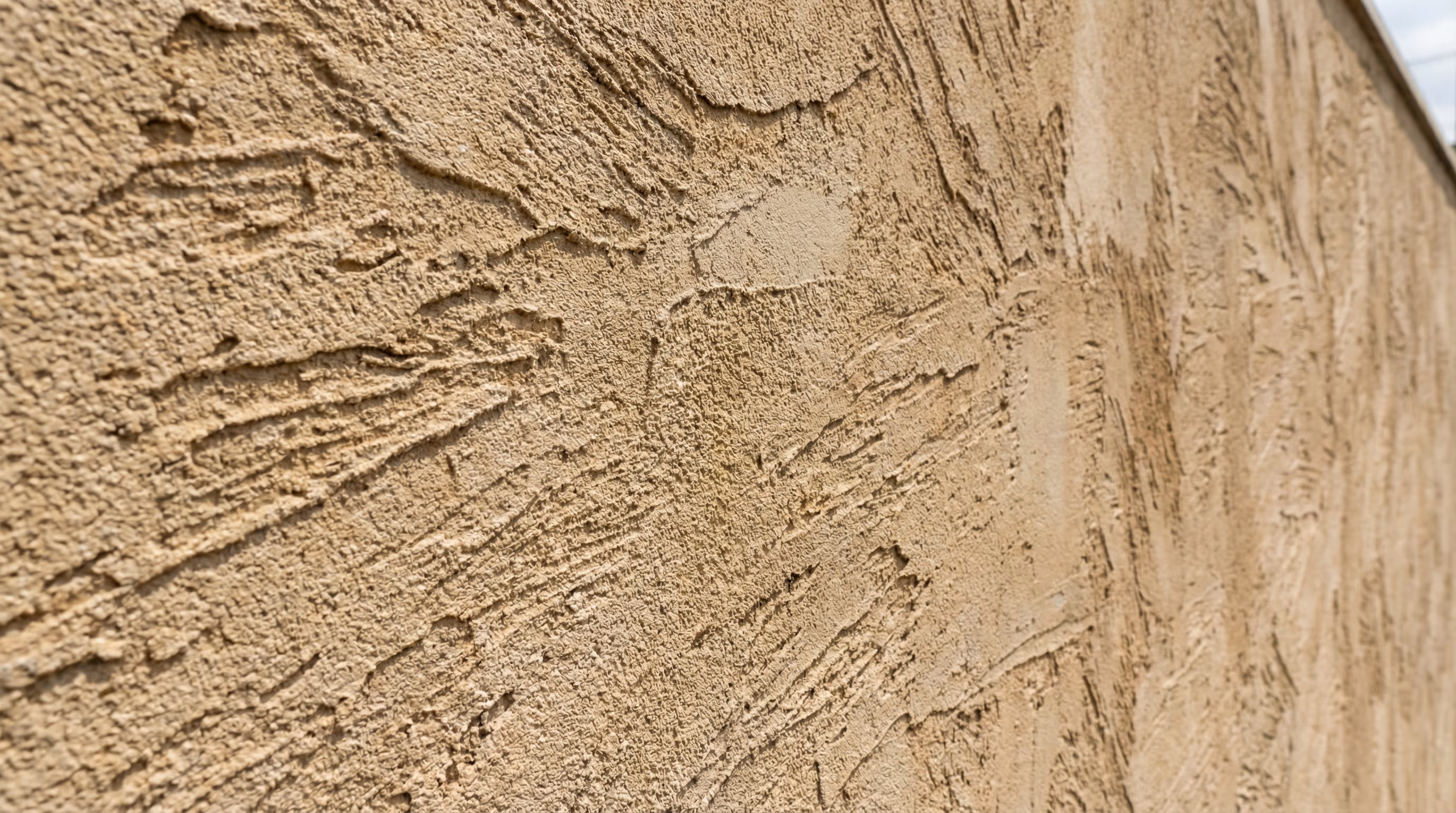 Textura Grafiato em Fachada Residencial - Acabamento Decorativo