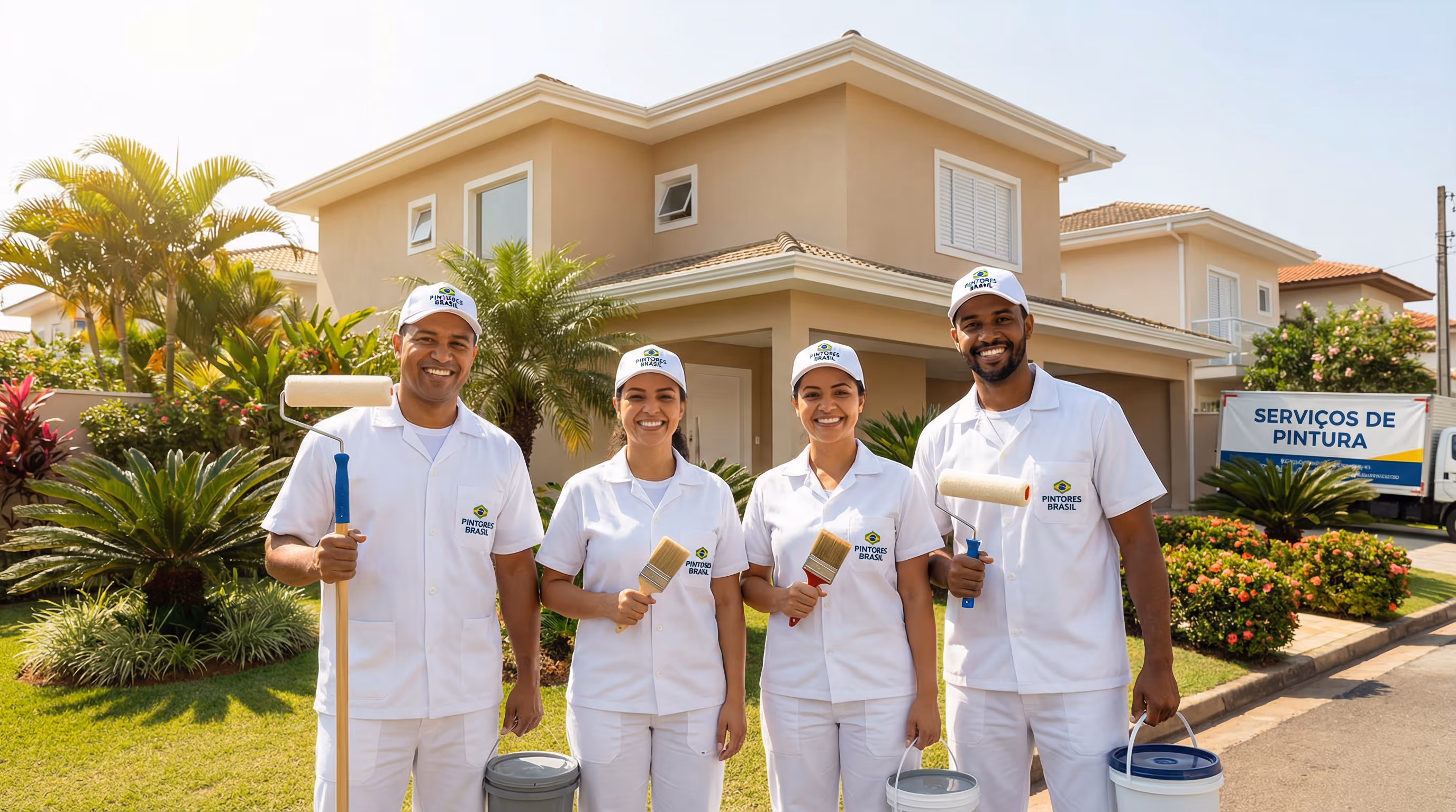 Equipe de pintores profissionais da Pintura SP