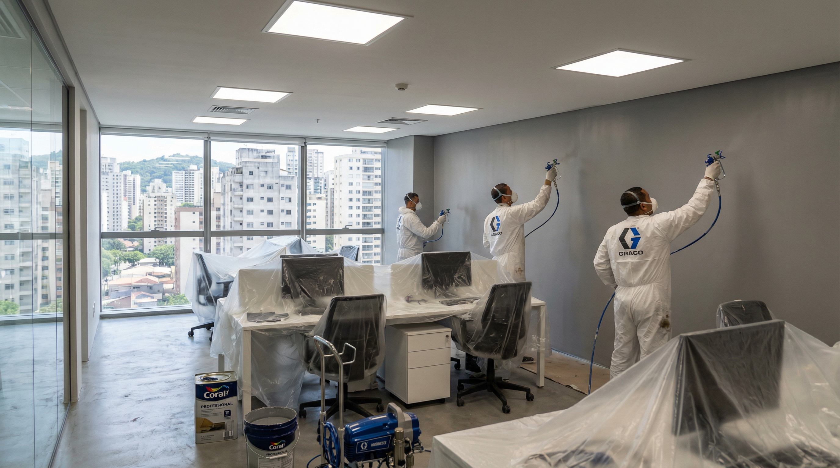 Pintura Comercial na Zona Leste